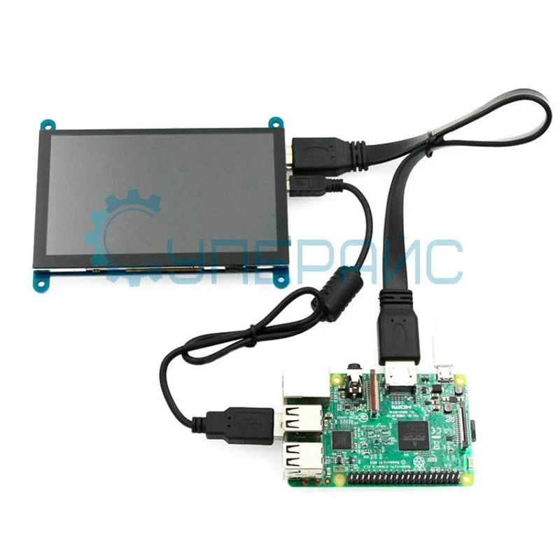 Емкостный сенсорный 5 дюймовый TFT экран для Raspberry Pi фото 5