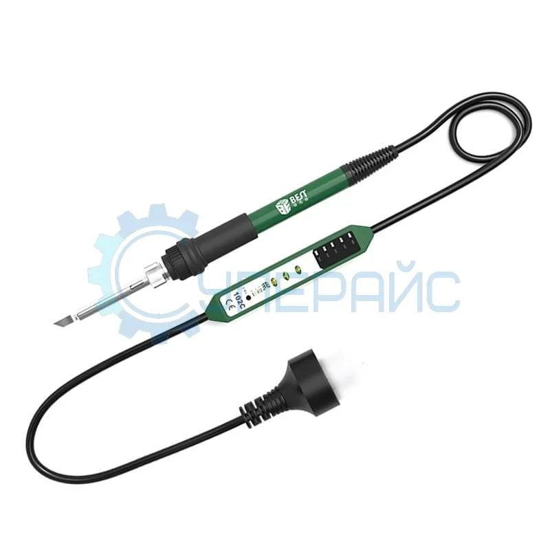 Электрический паяльник BEST-102C с выбором температуры (90 Вт) фото 1