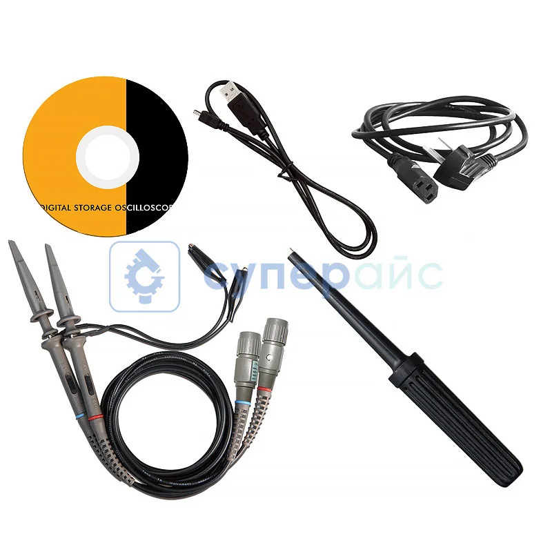 Настольный цифровой осциллограф OWON XDS2102AV фото 4