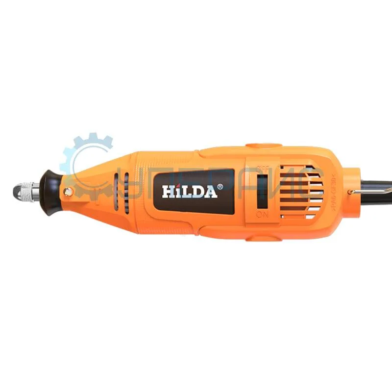 Мини-дрель HiLDA MD6030 с набором насадок и шлифовальных кругов фото 1