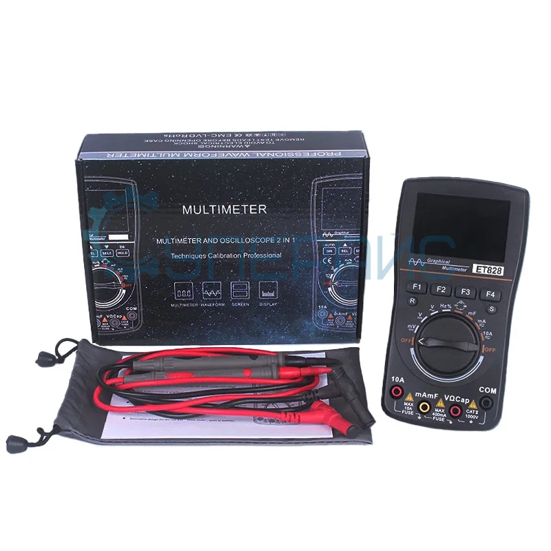 Портативный осциллограф TOOLTOP ET828 (1 канал, 1 МГц) фото 3