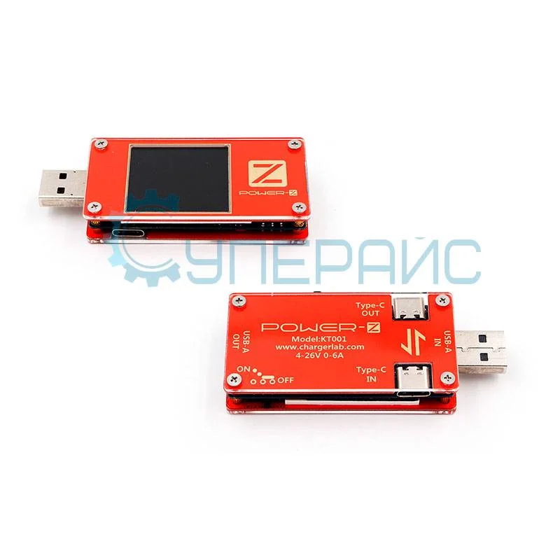 Измеритель напряжения USB ChargerLAB Power-Z KT001 фото 3