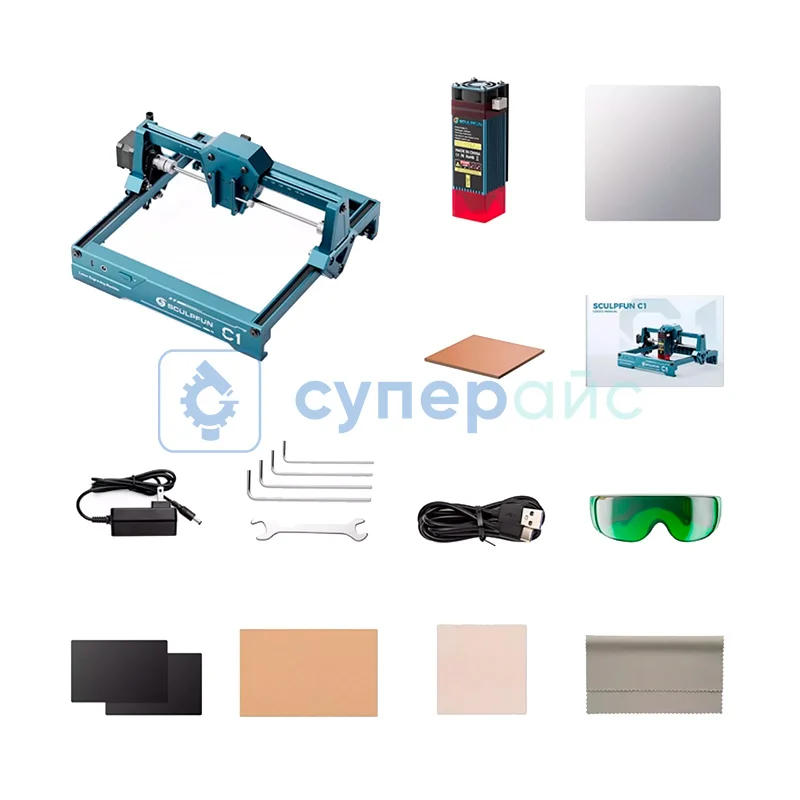 Лазерный гравировальный станок SCULPFUN C1 фото 1