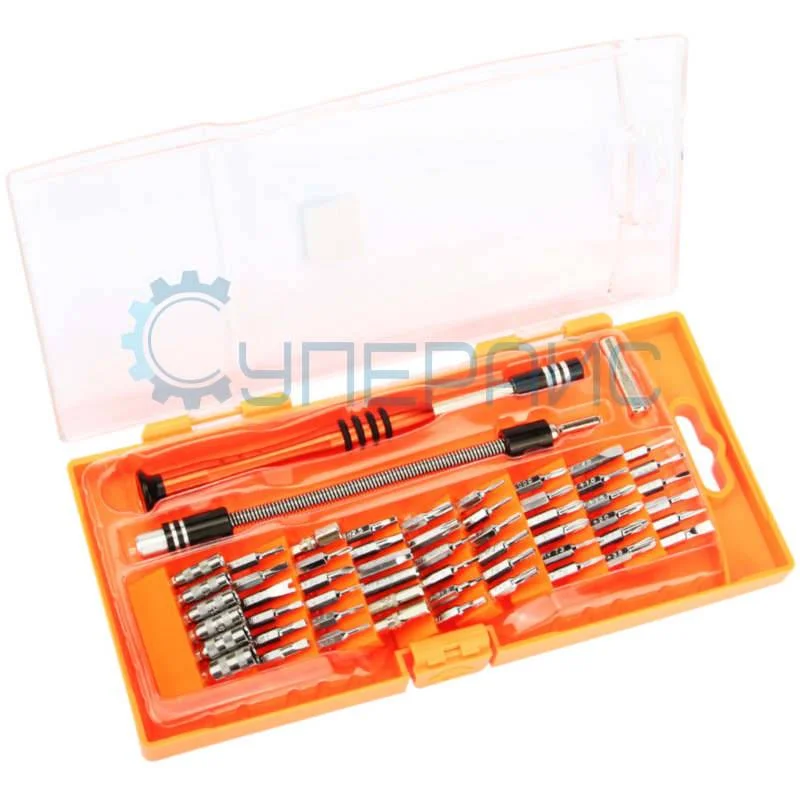 Набор инструментов для точных работ и ремонта телефонов Jakemy JM-P01 72 в 1 фото 6