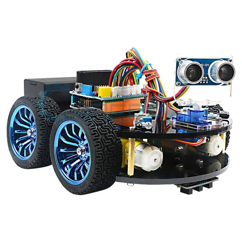 Конструктор для сборки робота Keywish Hummer-bot с контроллером, совместимым со средой Arduino фото 1