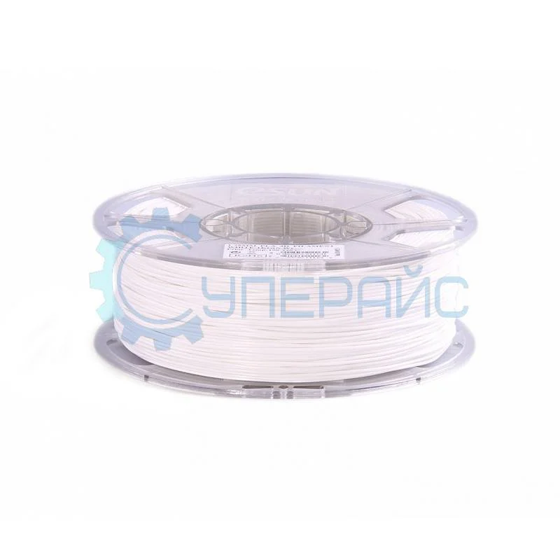 PLA пластик 2,85 мм ESUN белый 1 кг фото 1