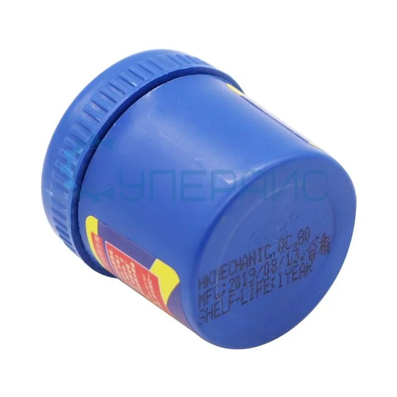 Оловянная паста для пайки MECHANIC XGS60 (60 г, в банке) фото 2