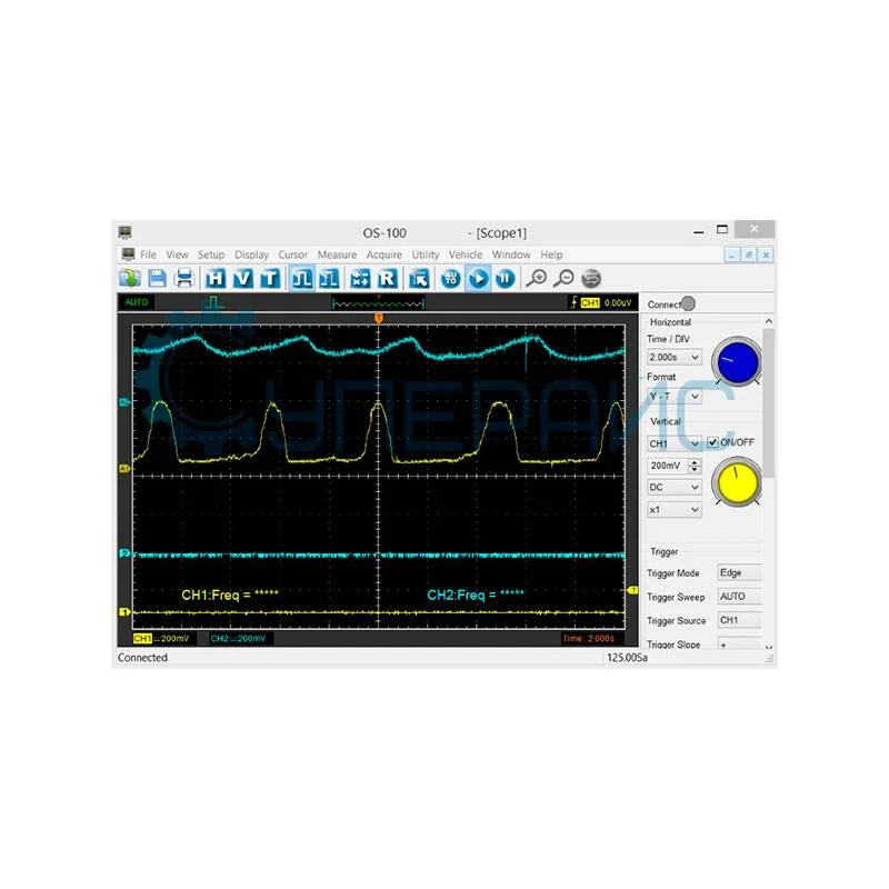 Четырехканальный осциллограф Foxwell OS100 фото 6