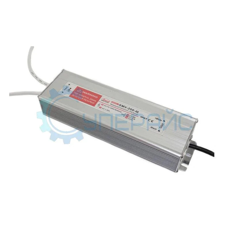 Уличный блок питания для светодиодов Smun SMV-200-48 (48 В, 4.1 А, 200 Вт) фото 1