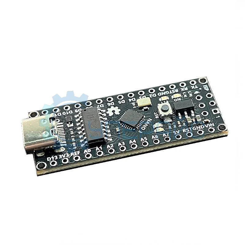 Arduino-совместимый контроллер Nano V3.0 (CH340C) на базе ATMEGA168P фото 1