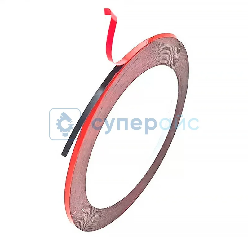 Двухсторонняя клейкая лента 2 мм х 10 м, 2 рулона фото 1