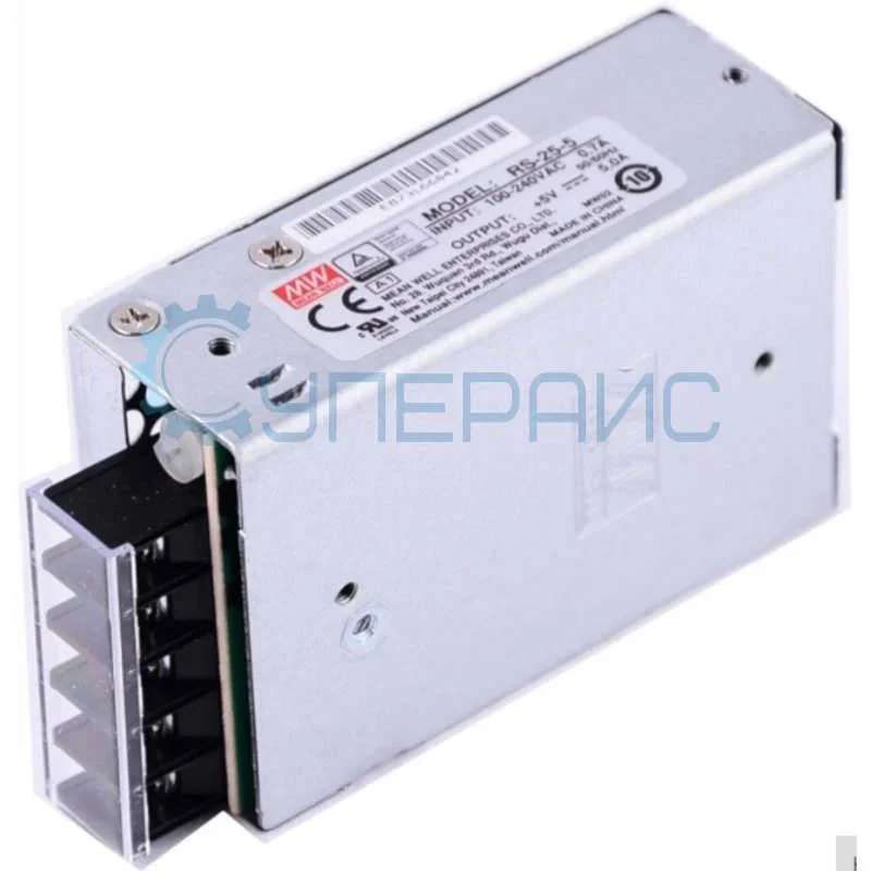 Блок питания Mean Well RS-25-5 фото 2