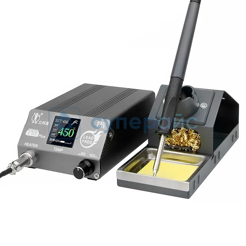 Цифровая паяльная станция Liketong T12 plus фото 1