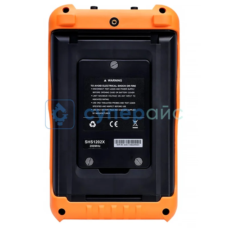 Двухканальный портативный осциллограф Siglent SHS1202X фото 2