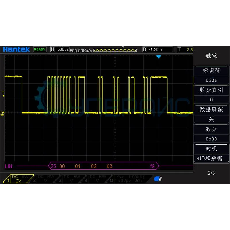 Цифровой осциллограф Hantek DSO4254C (4 канала, 250 МГц) фото 7