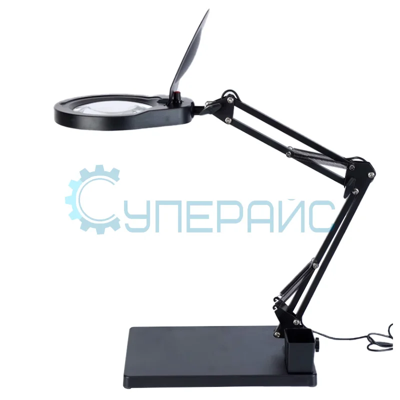 Лампа с лупой и подсветкой SHOCREX KR-178 фото 1