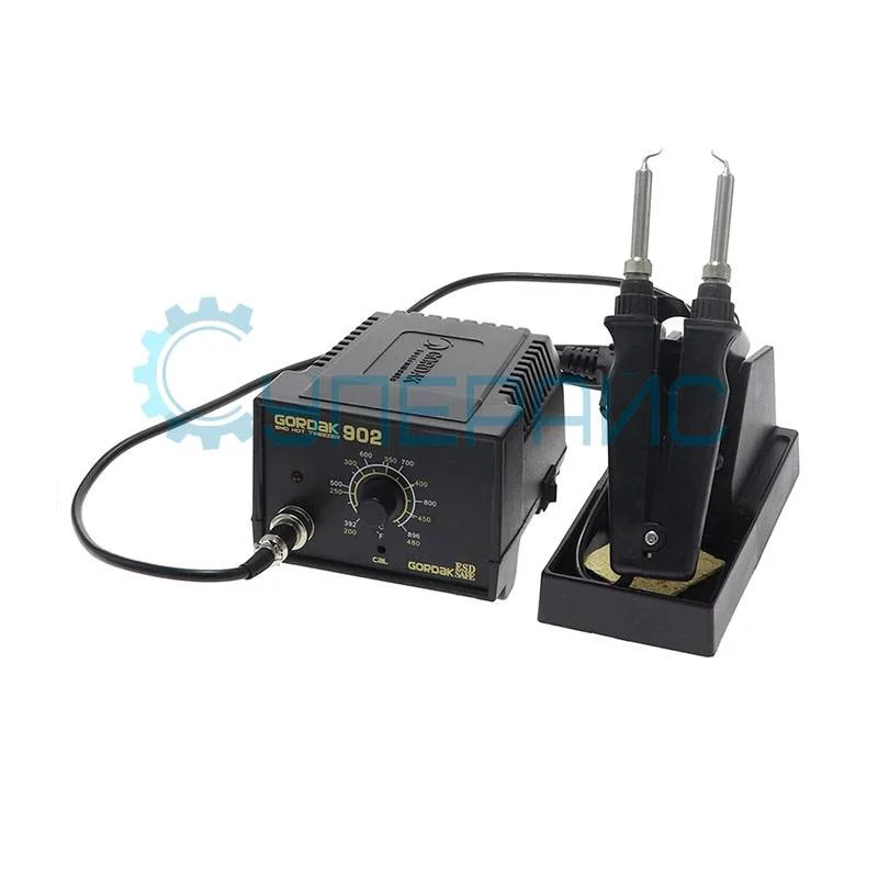 Паяльная станция GORDAK 902 с термопинцетом фото 1