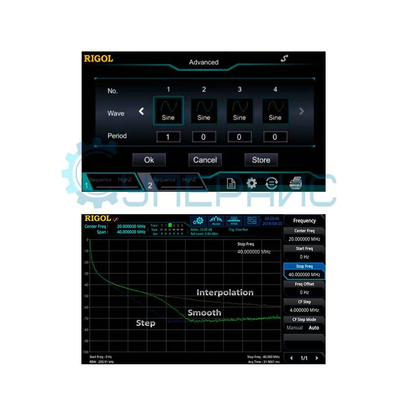 Универсальный генератор сигналов Rigol DG811 фото 4