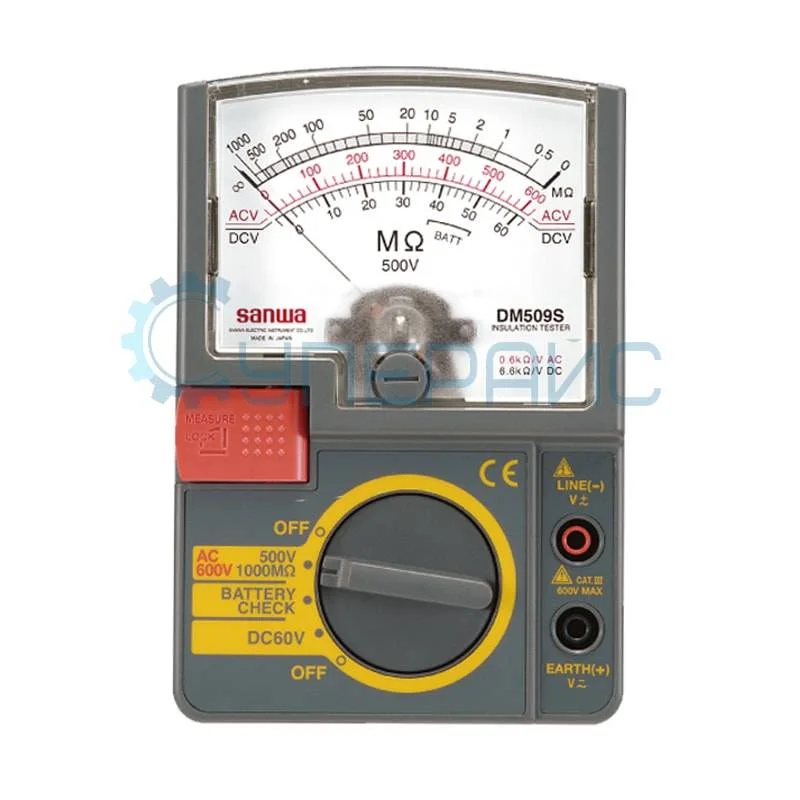 Прибор для измерения сопротивления изоляции Sanwa DM509S фото 1