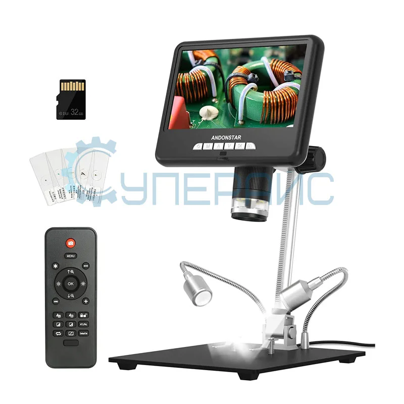 Цифровой микроскоп Andonstar AD207S-Pro с монитором фото 3