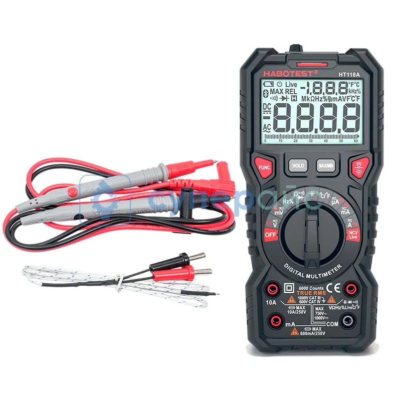 Мультиметр цифровой Habotest HT118A фото 4