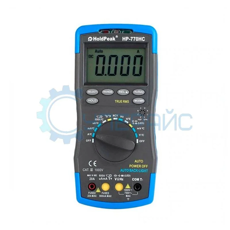 Цифровой тестер-мультиметр HoldPeak HP-770HC фото 1
