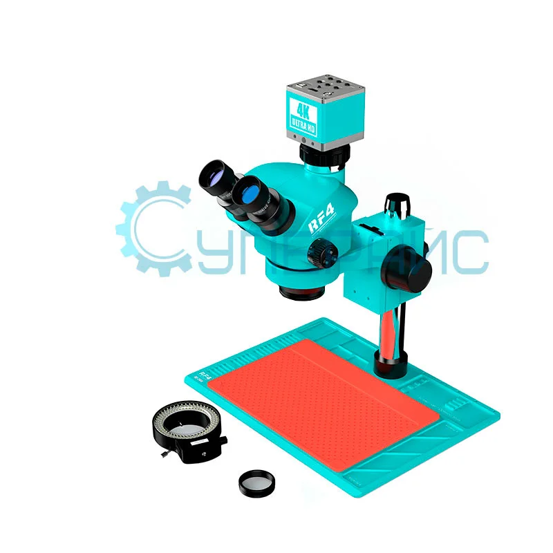 Цифровой тринокулярный микроскоп RF4 RF-7050-PO4-4K фото 4