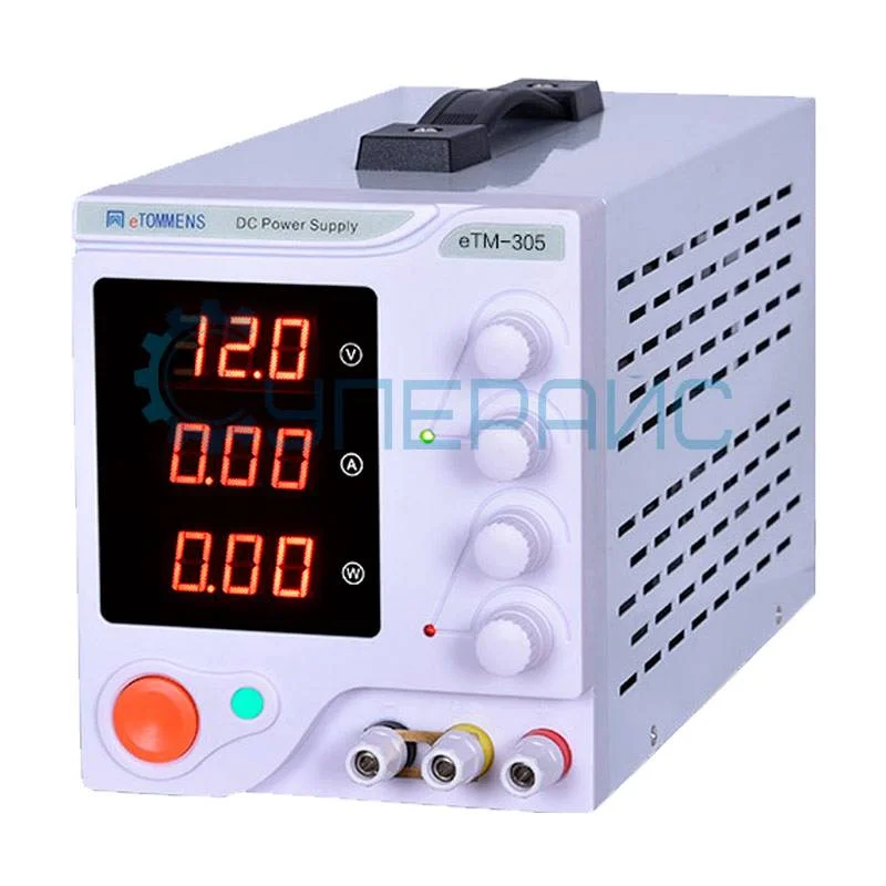Лабораторный блок питания eTOMMENS eTM-305 (30В, 5А) фото 1