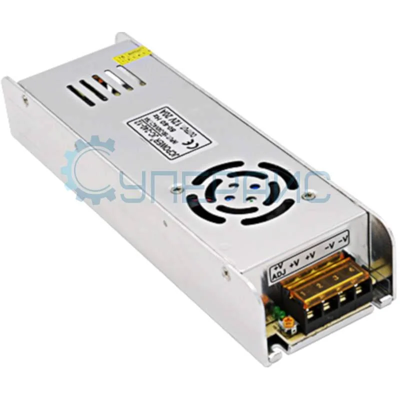 Импульсный блок питания, 12В, 20А, 250Вт фото 1