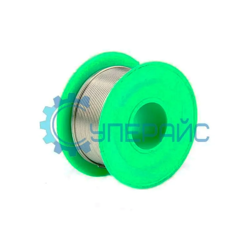 Припой бессвинцовый проволочный с канифолью Silid Tin (Sn99/Ag0.3/Cu0.7, 1,0 мм, 200 г) фото 1