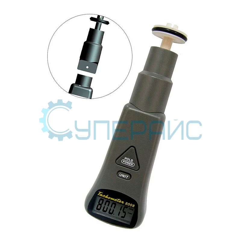 Контактно-бесконтактный тахометр AZ AZ8008 фото 3