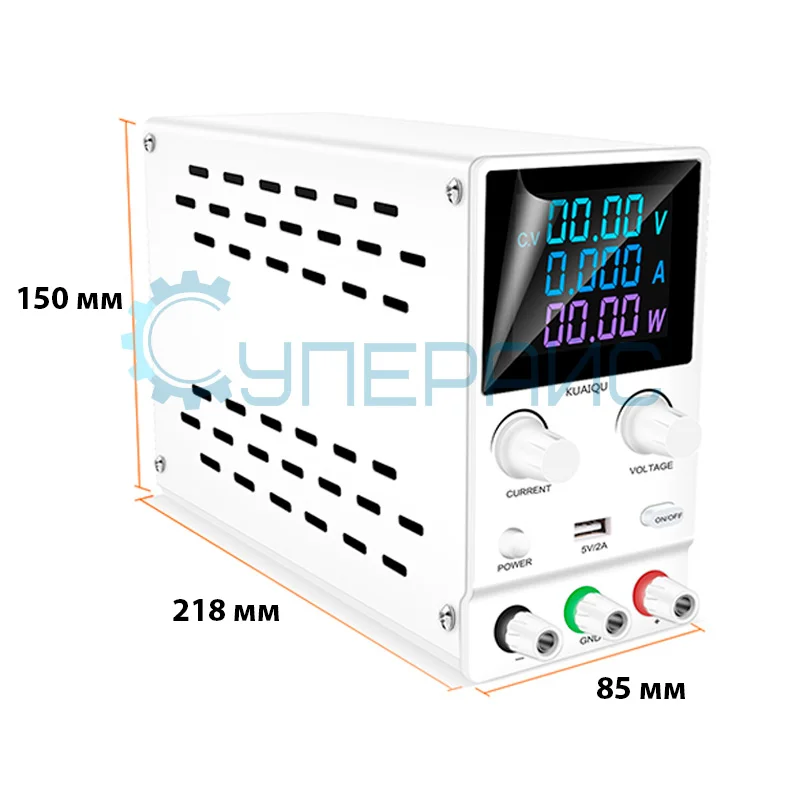 Регулируемый источник питания KUAIQU SPPS-B605D (60В, 5А) фото 3