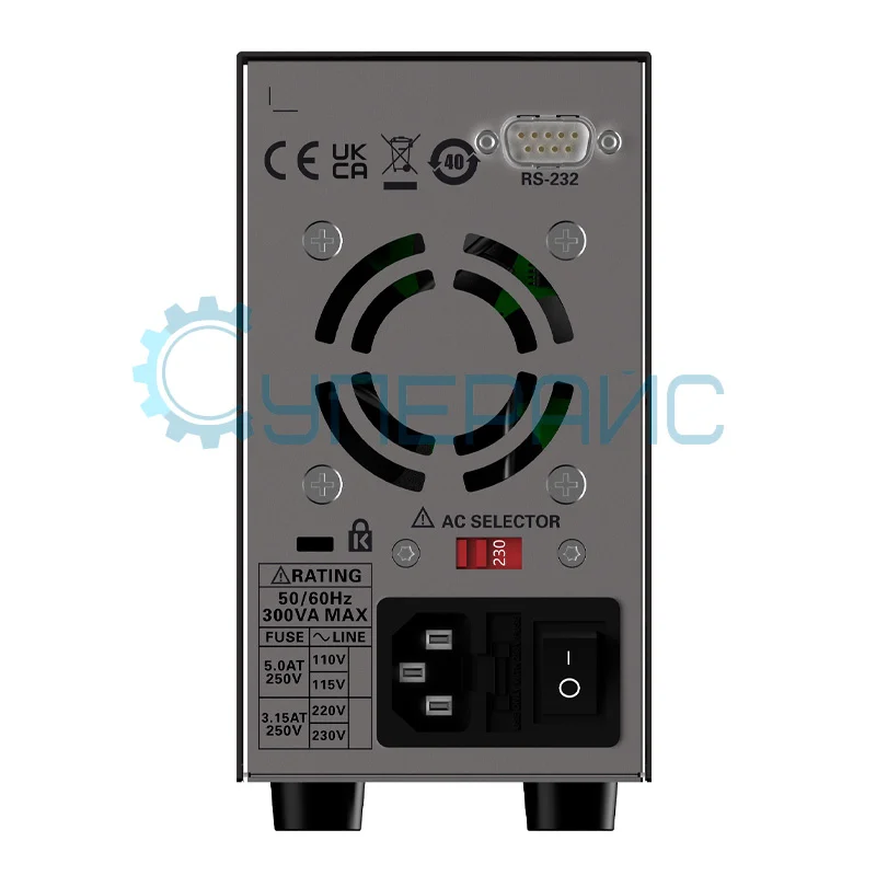 Блок питания регулируемый Hantek HDP135V6S с интерфейсом RS-232 (35В, 6 А) фото 4