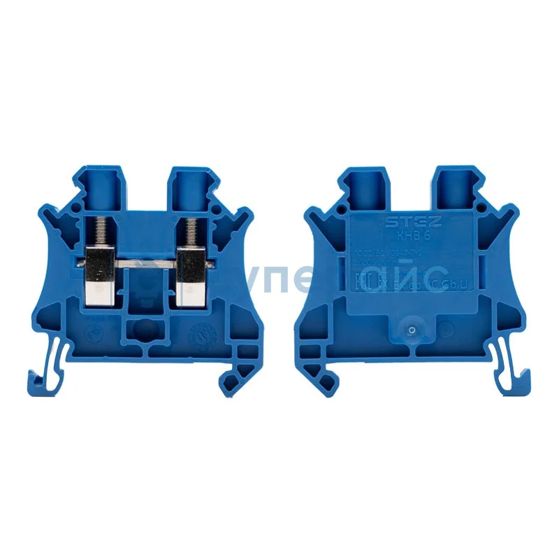 Проходная клемма СТЭЗ КНВ 6-2-С фото 1