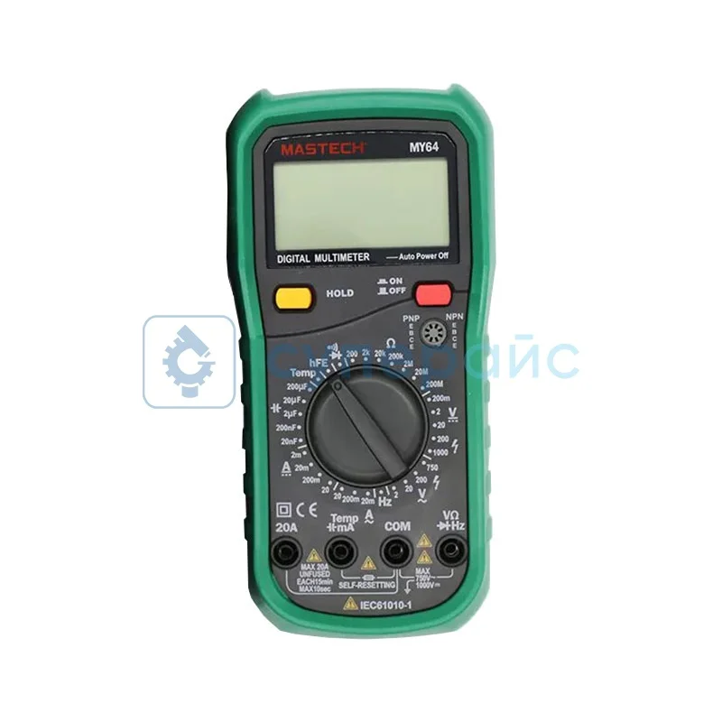 Цифровой мультиметр MasTech MAS838 фото 1