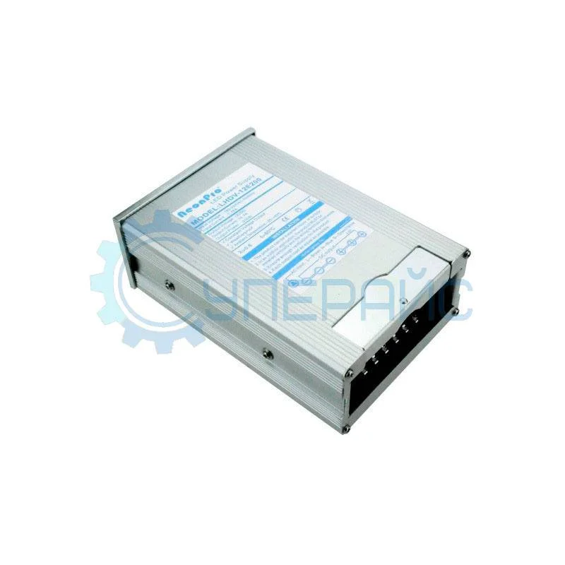 Блок питания NeonPro LHDV-12E200 (12 В, 16.7 А, 200 Вт) фото 1