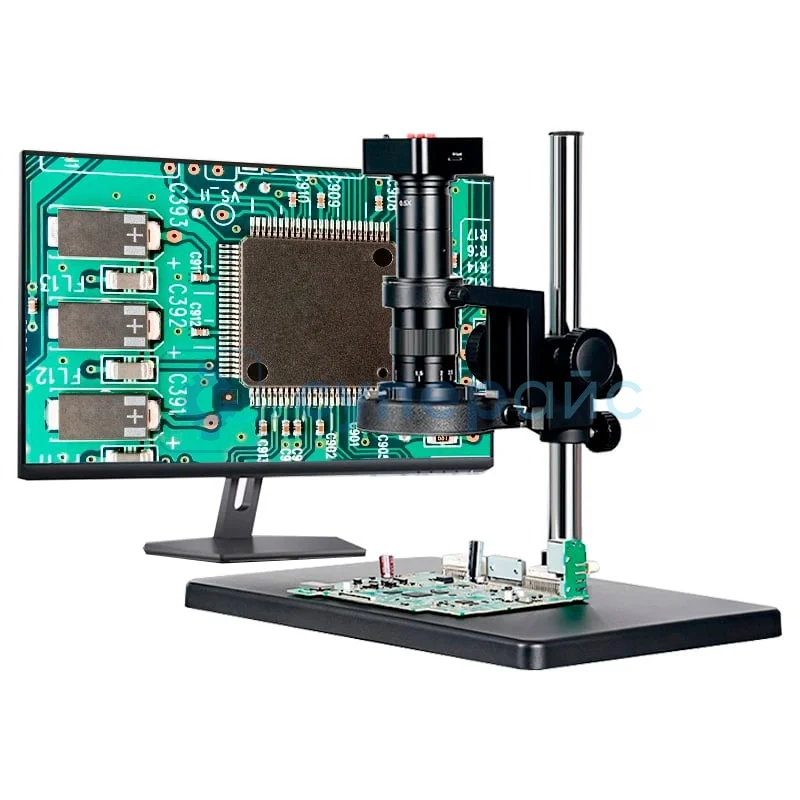 Промышленный видеомикроскоп с экраном 22 дюйма LEYES C01-4 фото 1