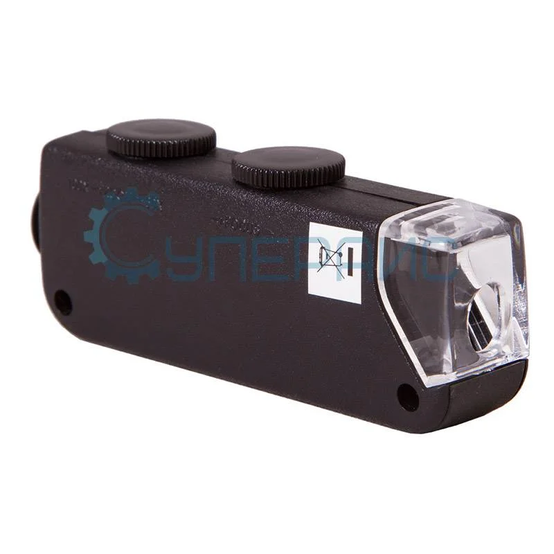 Карманный микроскоп Bresser 60x–100x со светодиодной подсветкой фото 1