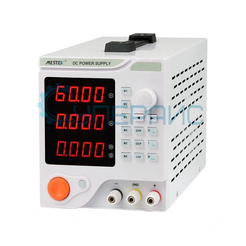 Программируемый импульсный источник питания Mestek DP605C (60В, 5А) фото 1