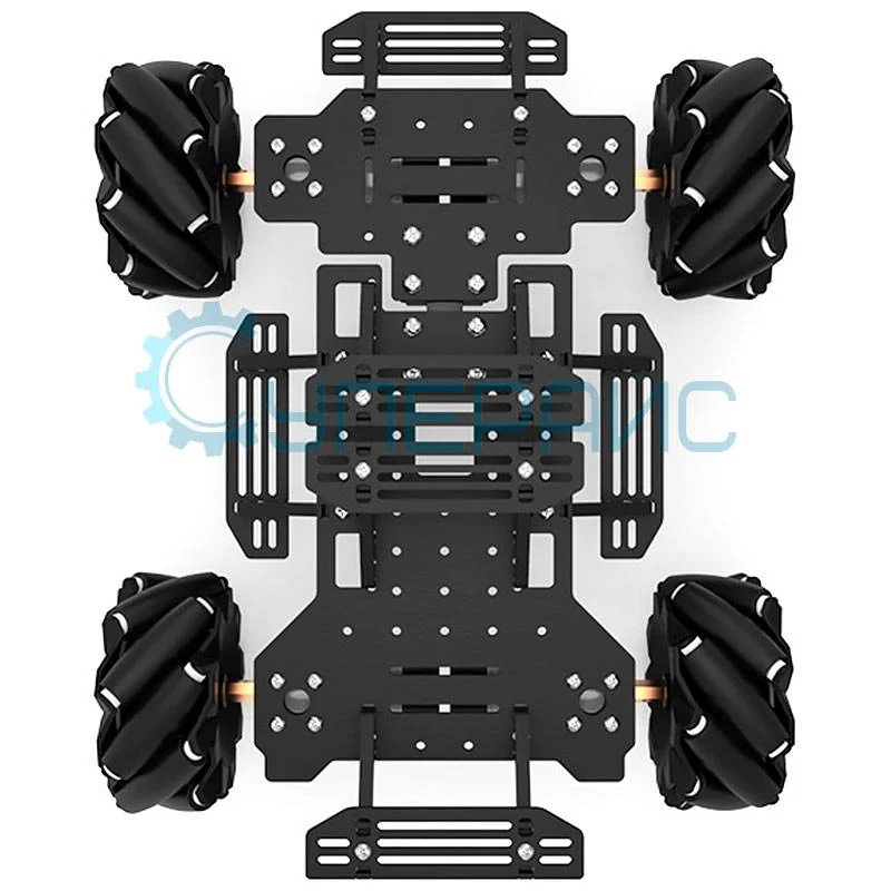 Колесная платформа шасси YOURFUN Robotics с редуктором TSINY-8370 фото 4