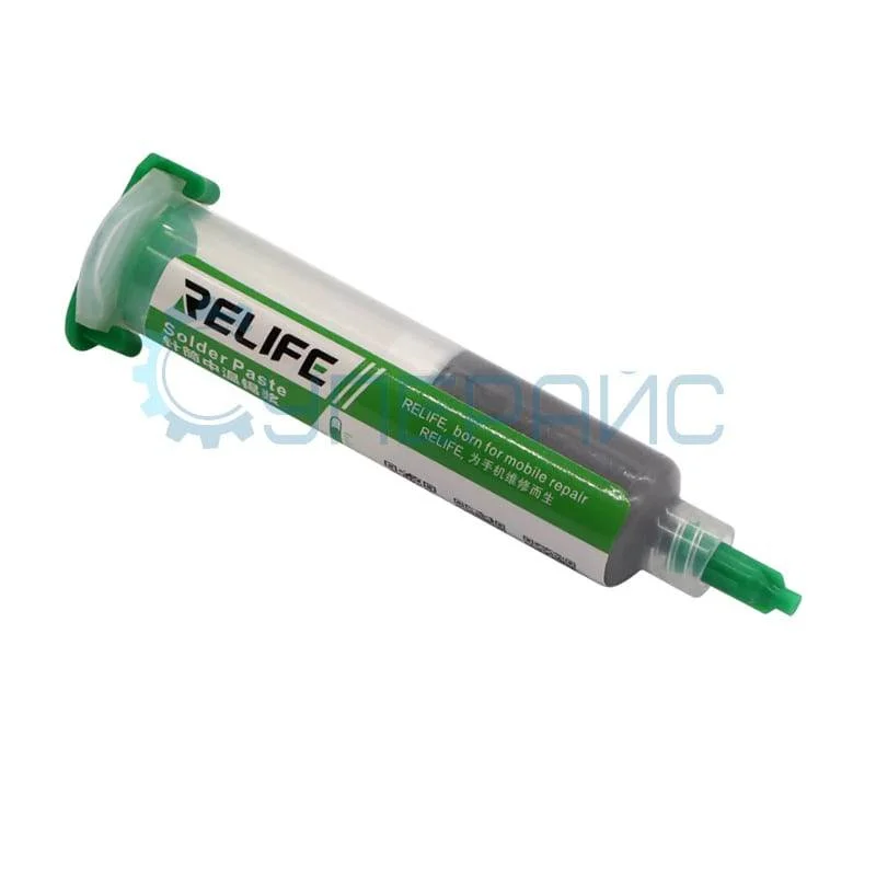 Оловянная паста для пайки RELIFE RL-403 (40 г, в шприце) фото 1