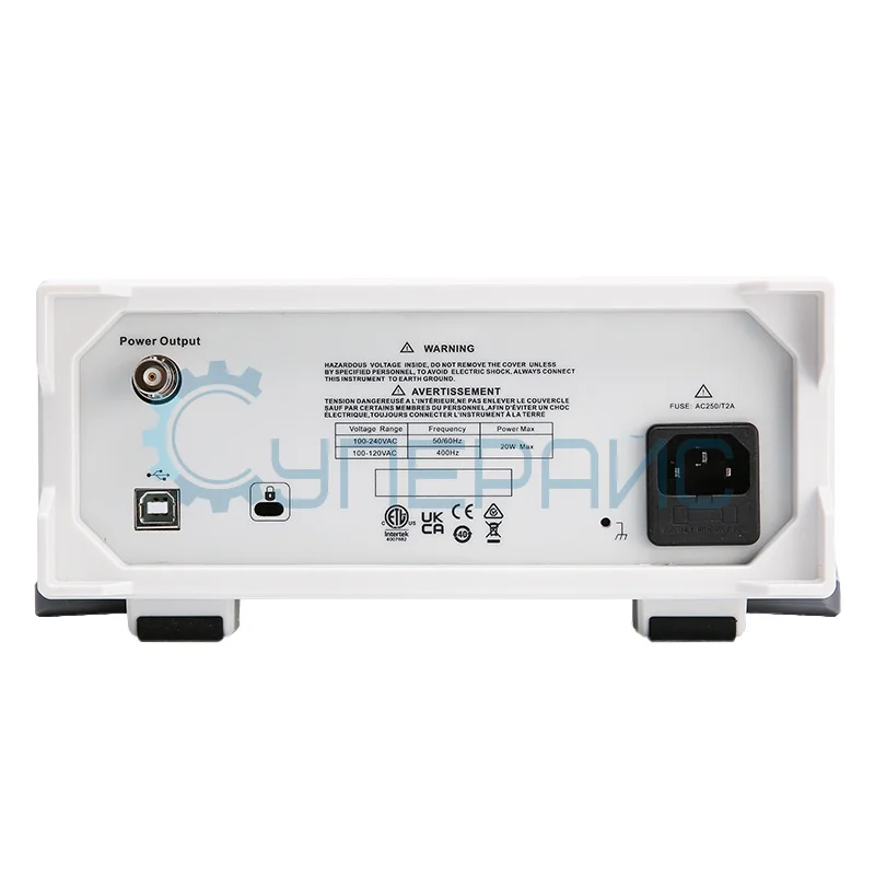 Генератор высокочастотных сигналов UNI-T UTG1022X-PA с усилителем мощности фото 2