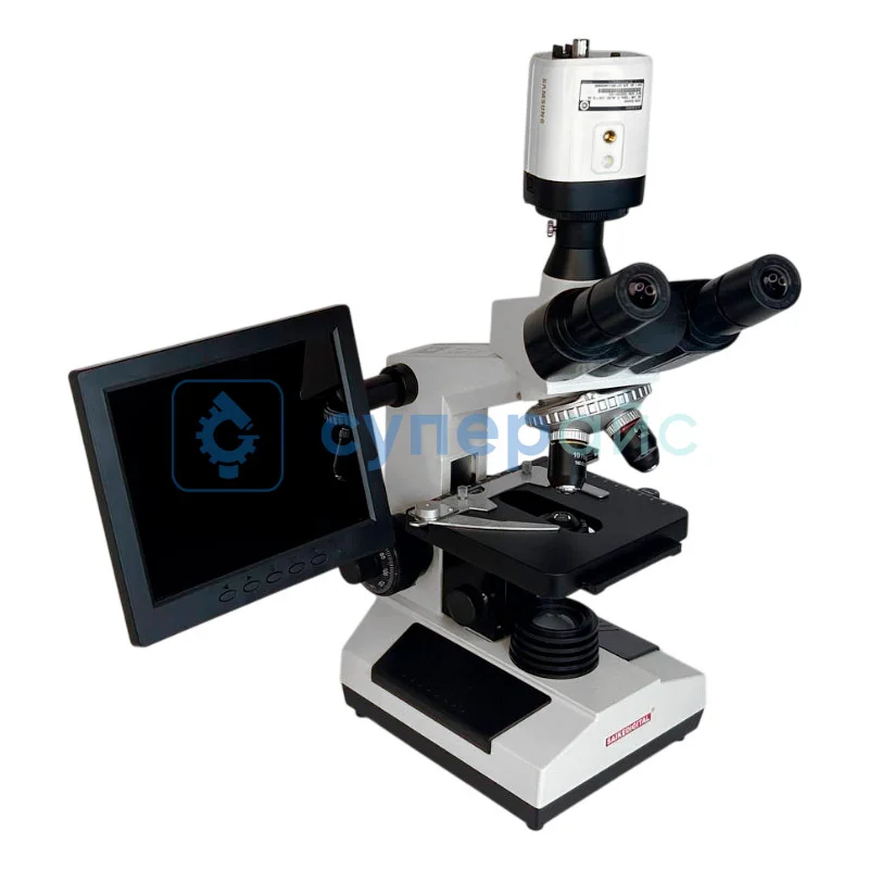 Биологический микроскоп Saike Digital SK2009H3S4 тринокулярный фото 5