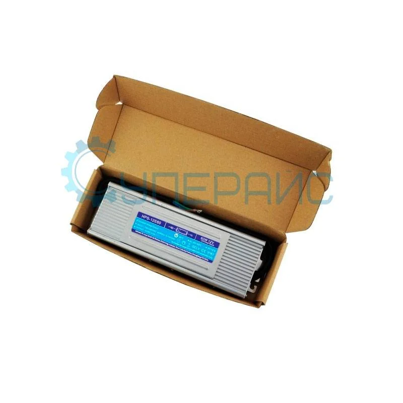 Влагозащищенный источник питания NeonPro HPS-12E60 (12 В, 5 А, 60 Вт) фото 3