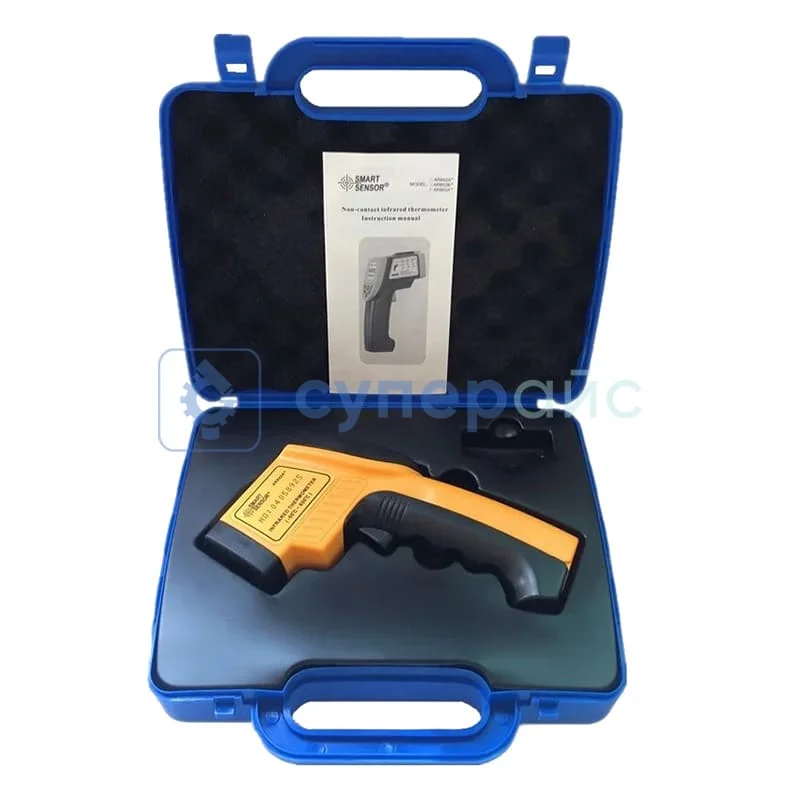 Цифровой пирометр SMART SENSOR AR842A+ с зарядным устройством фото 5