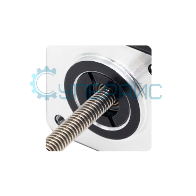 Шаговый мотор с вал-гайкой UMot 35HSH5401 Tr5 * 2 (NEMA 14) фото 2