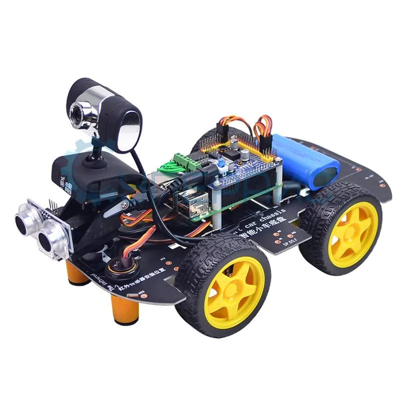 Wi-Fi робот Raspberry Pi 4B (4 ГБ) Xiao-r DS Robot (конструктор) фото 1