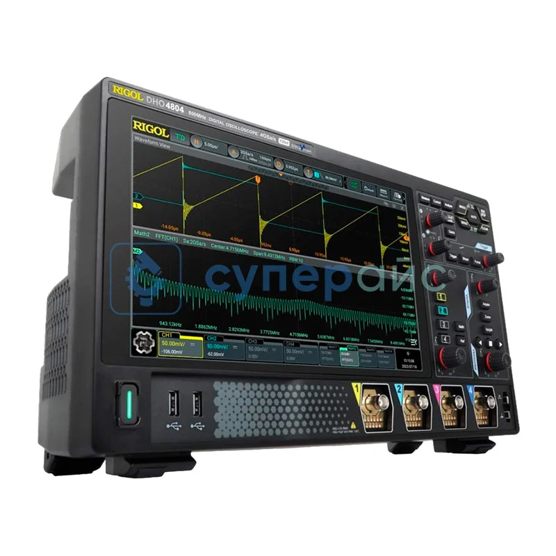Цифровой осциллограф RIGOL DHO4804 (4 канала х 800 МГц) фото 1