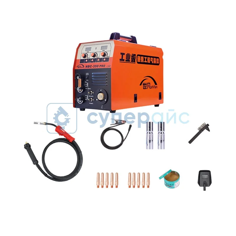 Сварочный аппарат Shifan NBC-350 с промышленный горелкой 3M фото 1