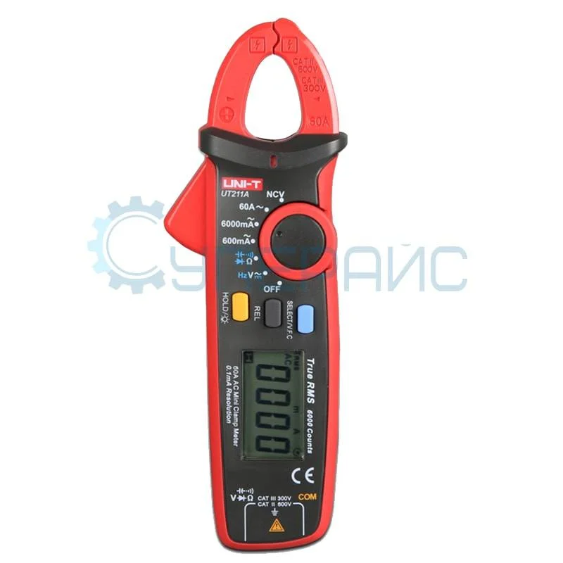 Мультиметр (токоизмерительные клещи) UNI-T UT211A фото 4